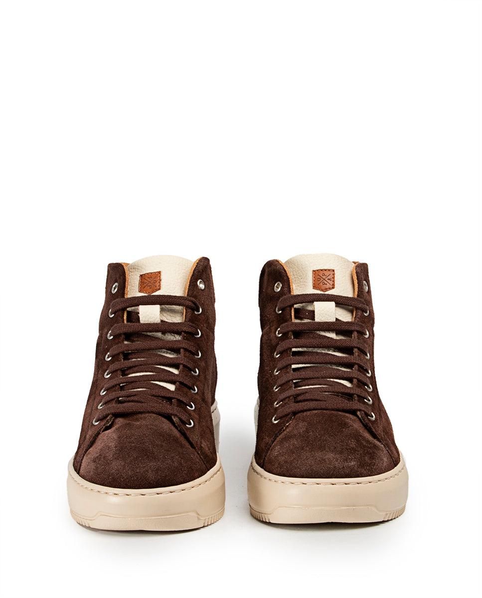 Bulnes Brown Split Leather Shoe