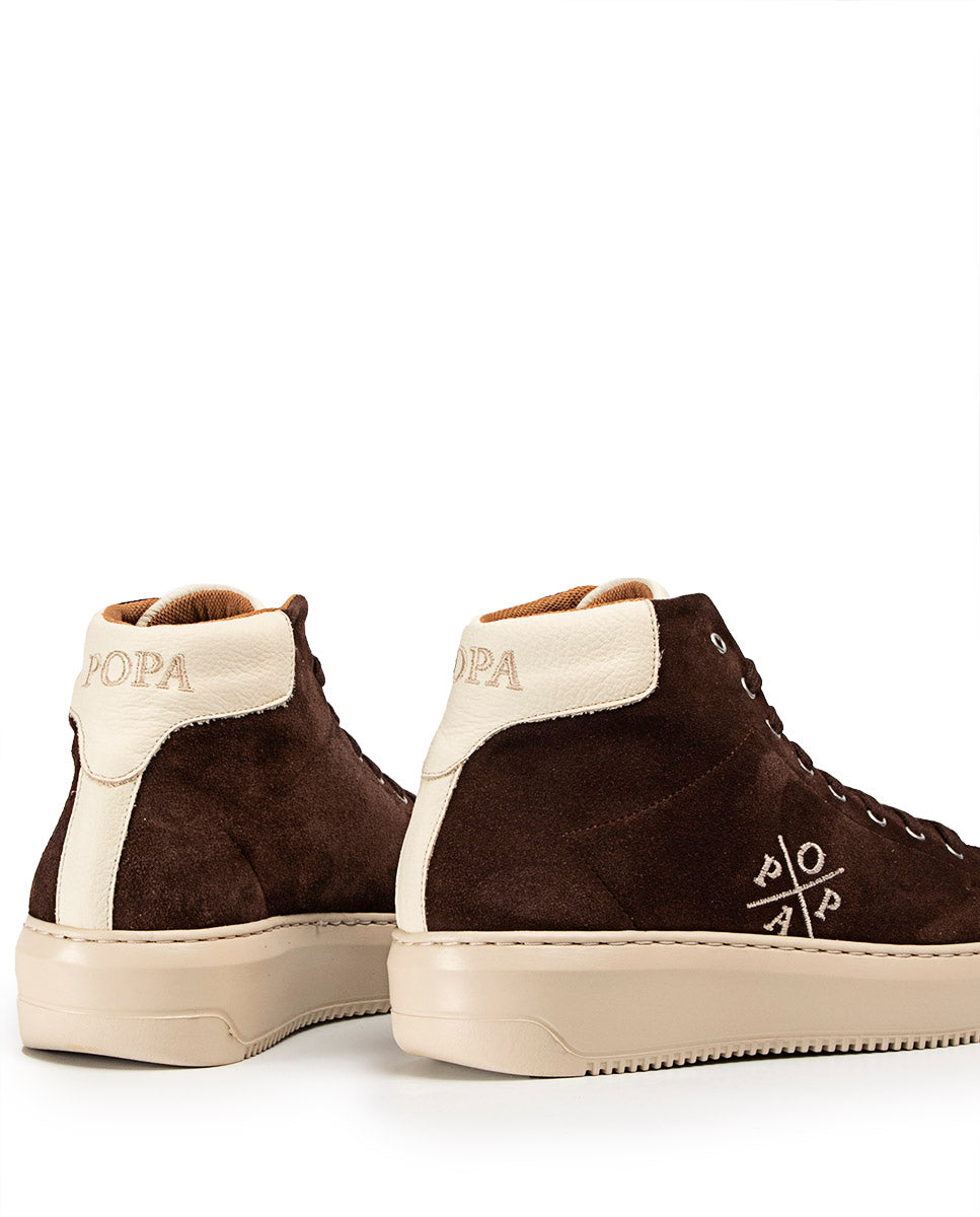 Bulnes Brown Split Leather Shoe