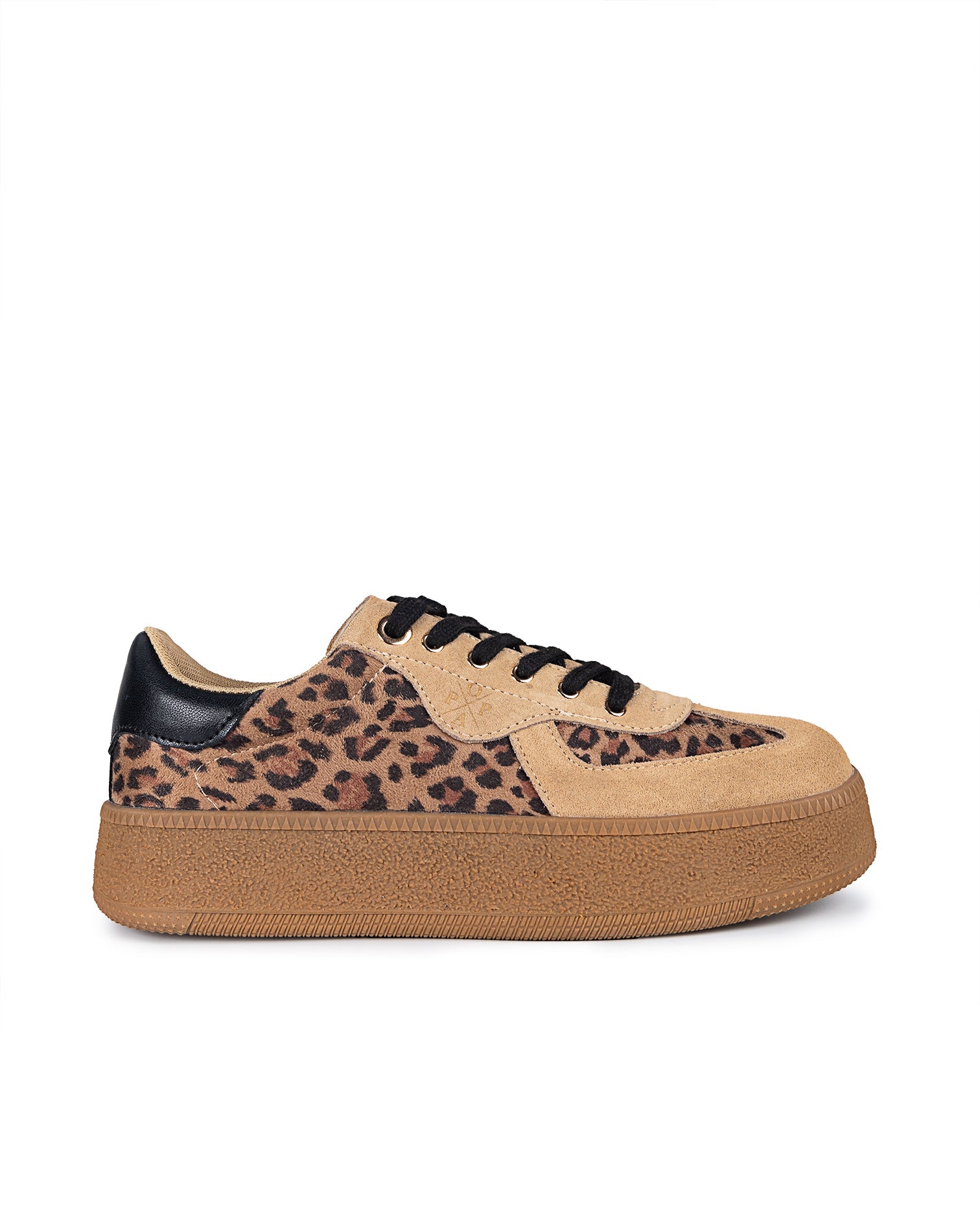 Zapatilla Plataforma Noble Leopardo