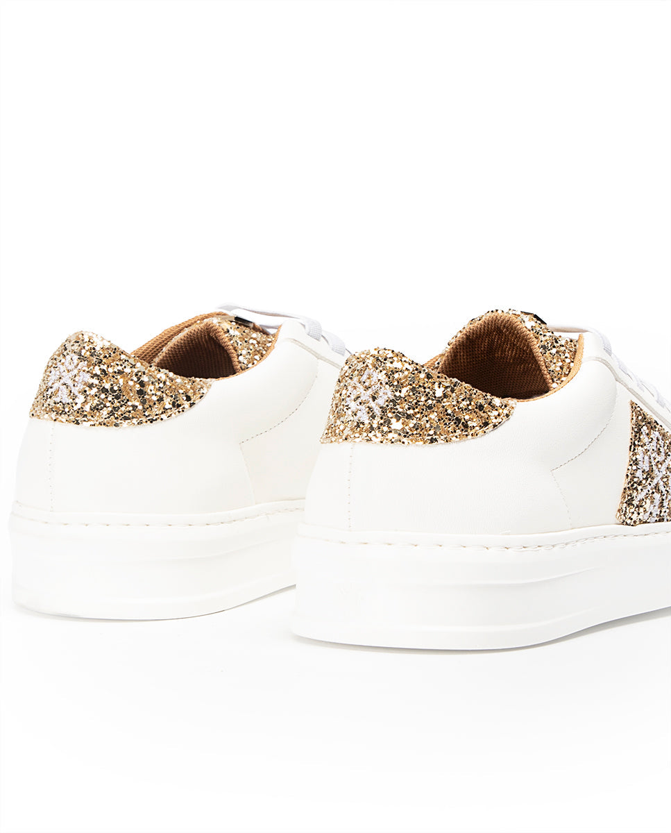 Zapatilla Macera Popa Glitter Oro