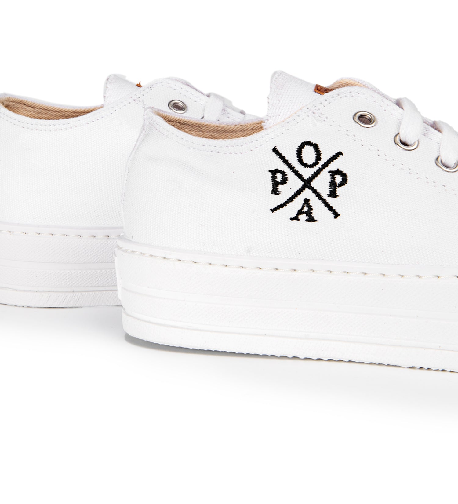 White Canvas Shirin Sneaker